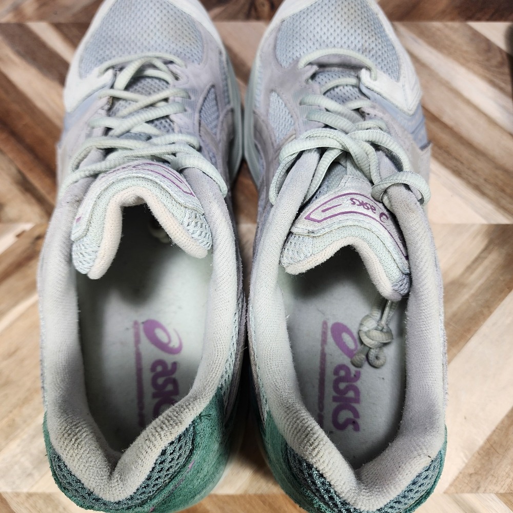 ASICS Gel-Kayano 14 Light Sage Smoke Grey Mens Shoes 1201A161-023 Size 11 - Picture 10 of 13